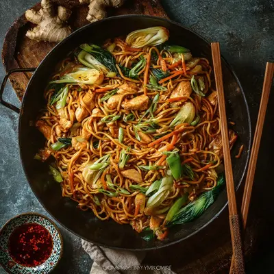 Classic Chicken Chow Mein Recipe: My Weeknight Stir-Fry