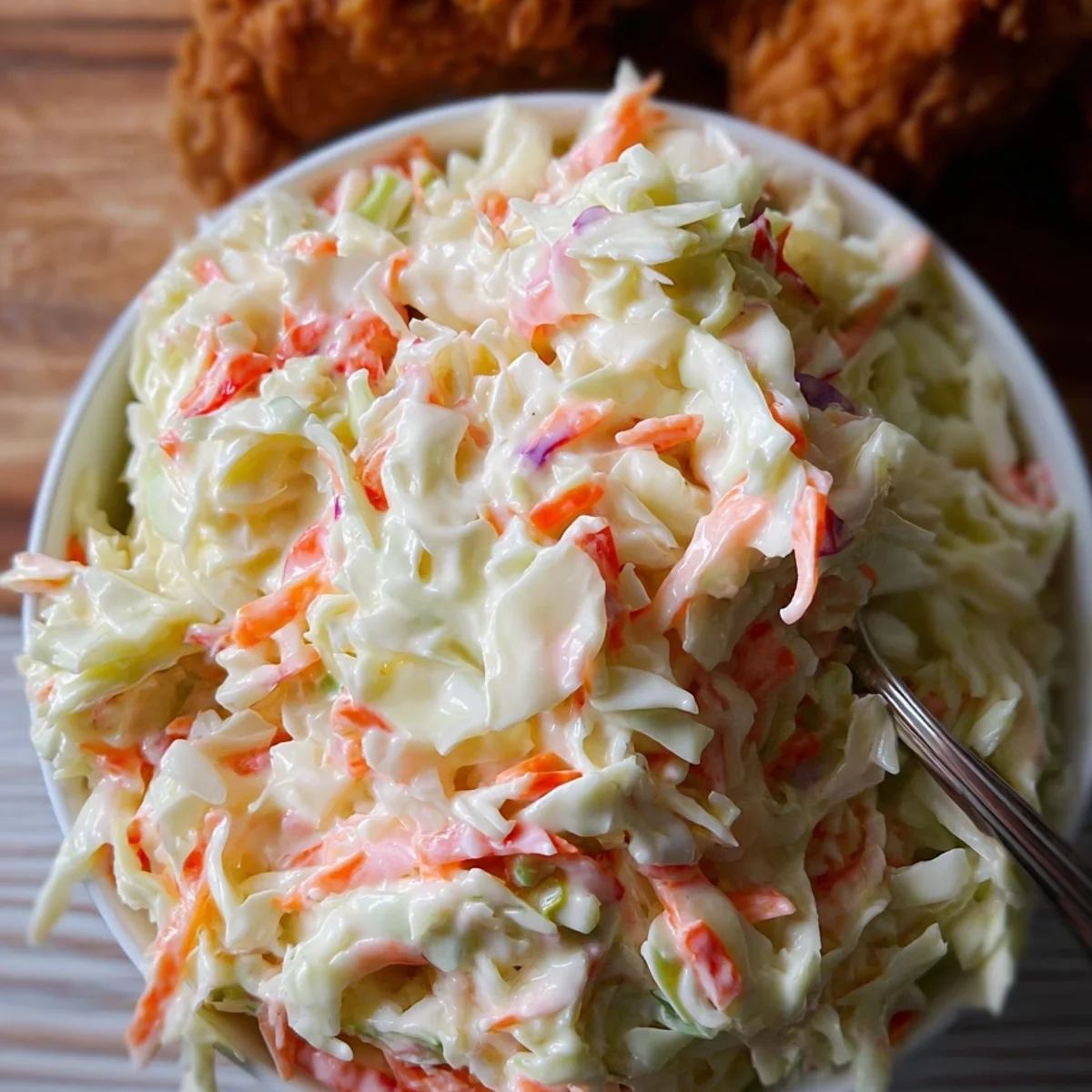 Copycat KFC Coleslaw: Sweet & Tangy Side Dish