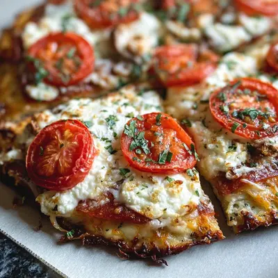 Cottage Cheese Flatbread Pizza: Low Carb, High Protein