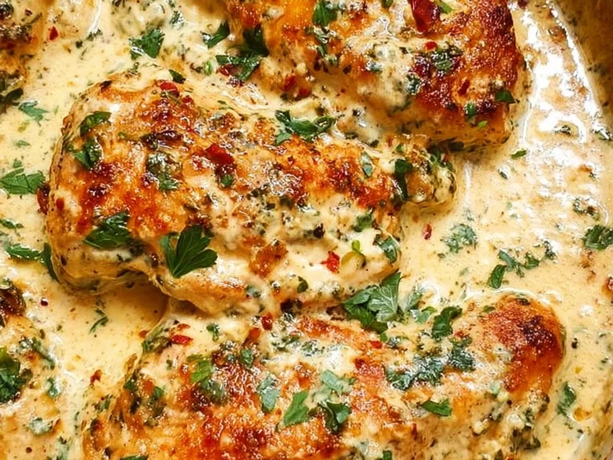 Creamy Baked Chicken Breasts: Tender, Juicy, Easy Dinner - Featured Image