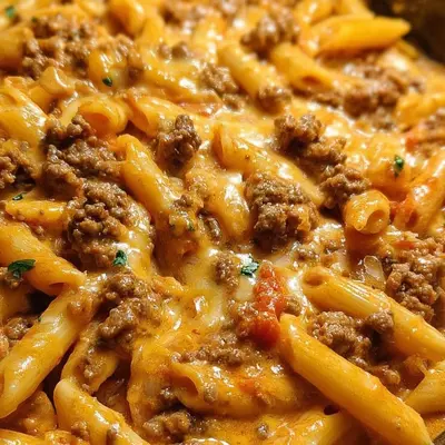 Creamy Beef Pasta with Rich Sauce