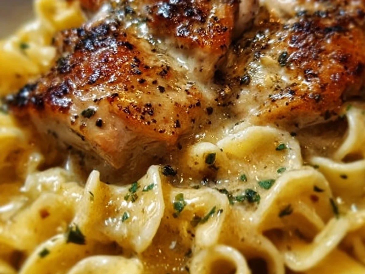 Creamy Chicken Buttered Noodles: A Weeknight Hug - Featured Image