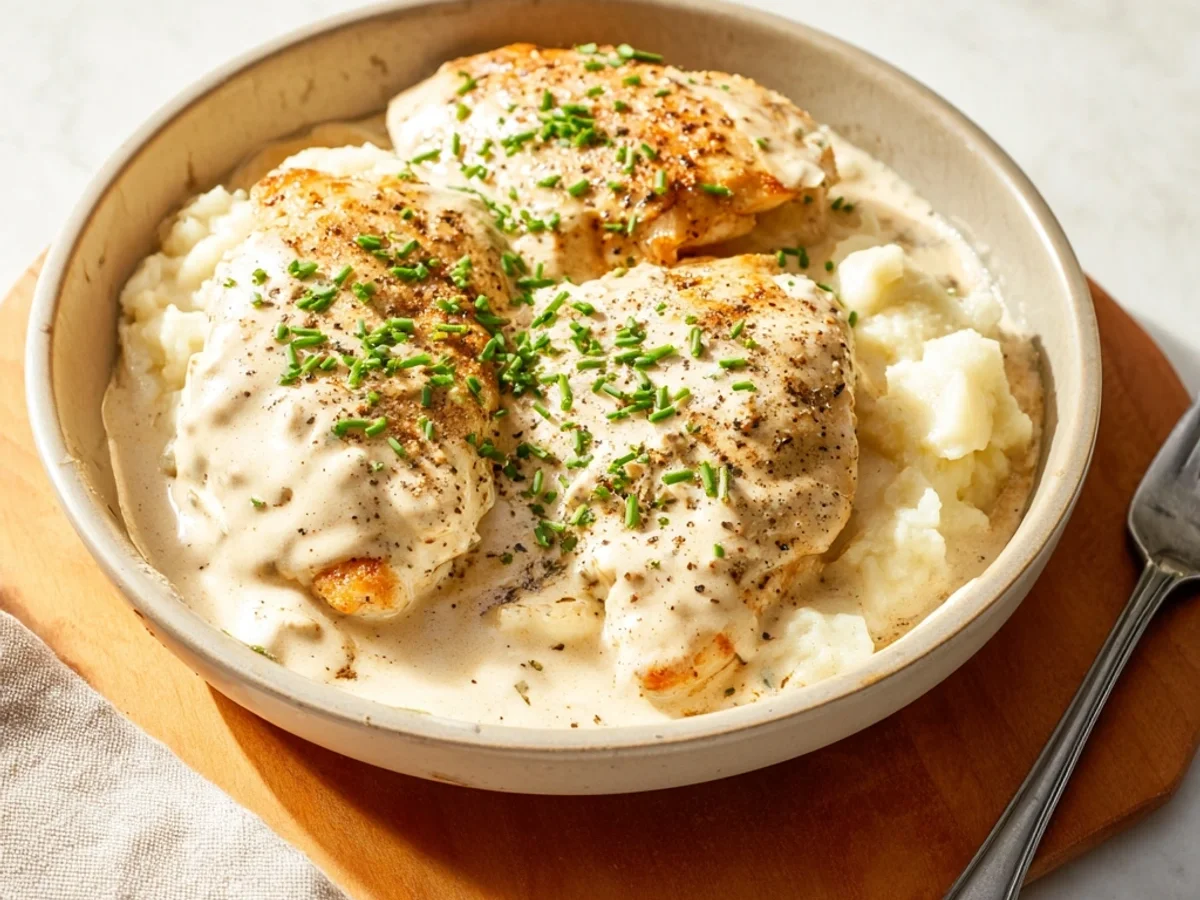 Creamy Chicken & Veggies: Easy Cream Cheese Dinner - Featured Image