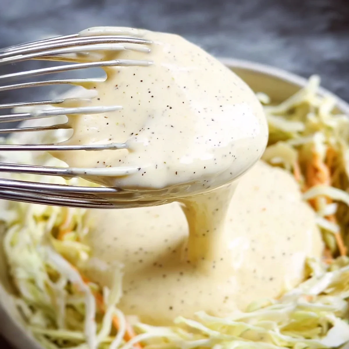 Creamy Coleslaw Dressing: Tangy, Sweet & Simple