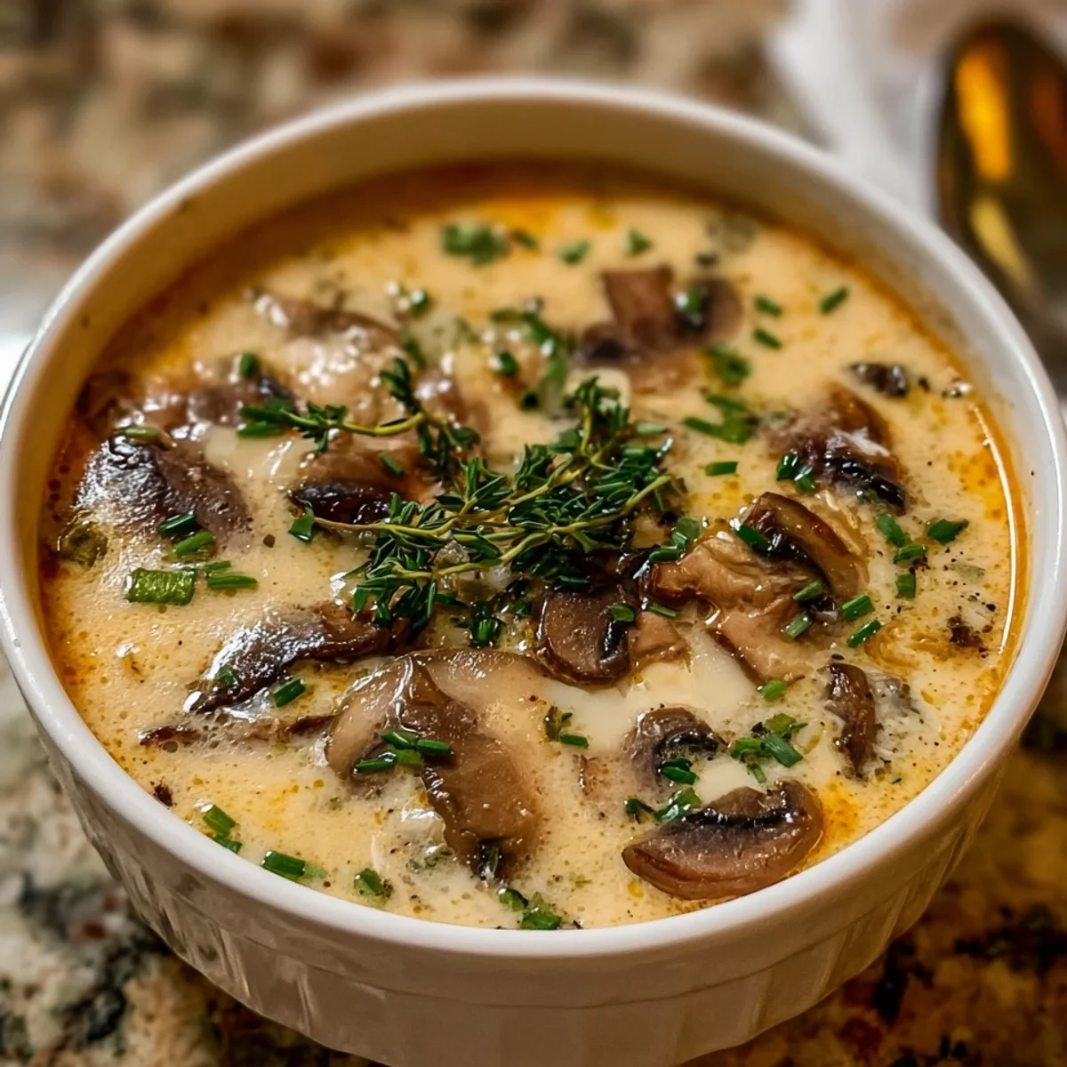 Creamy Cottage Cheese Mushroom Soup: Protein-Packed & Gluten-Free