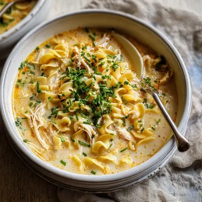 Creamy Crack Chicken Noodle Soup Recipe: A Comfort Bowl