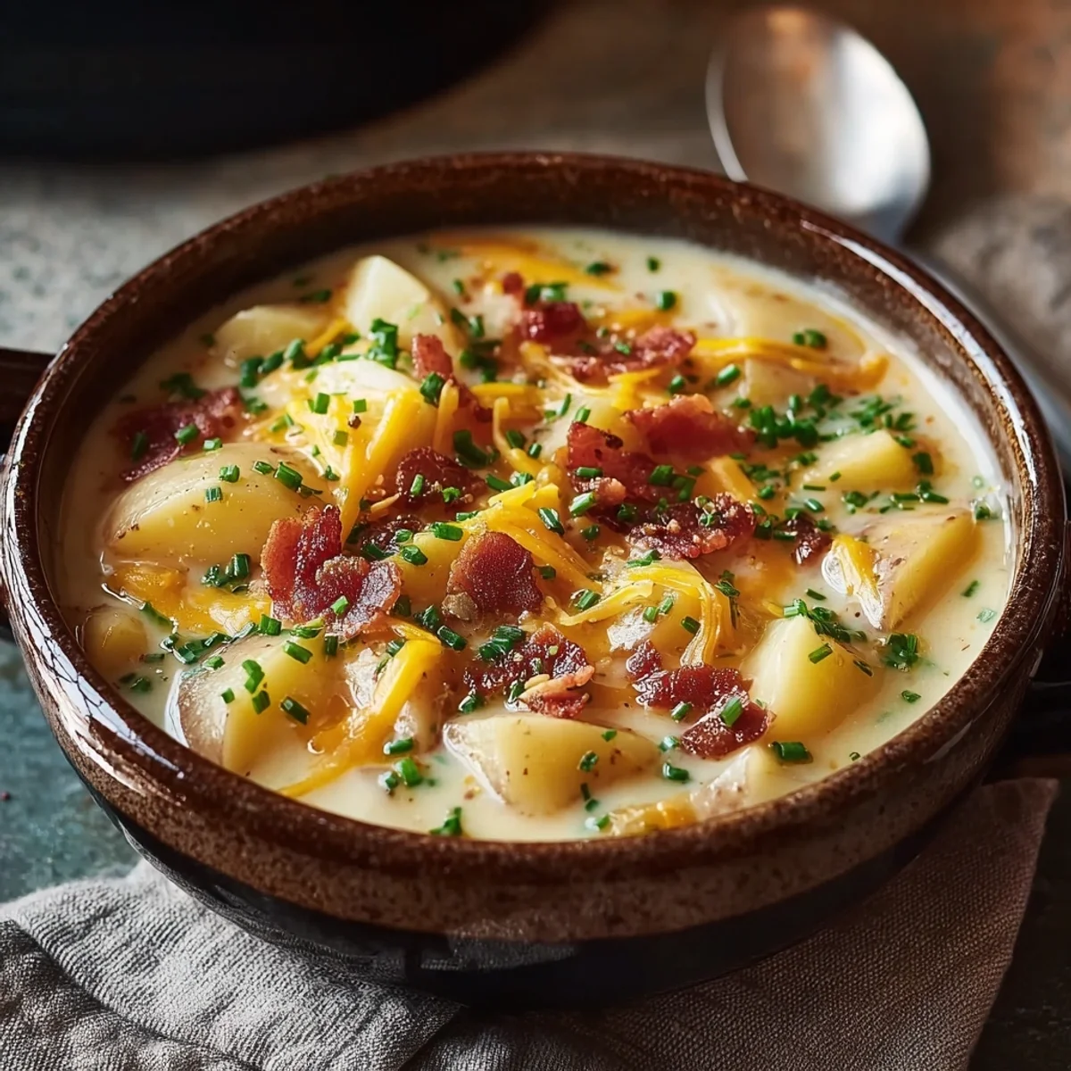 Creamy Crock Pot Crack Potato Soup Recipe