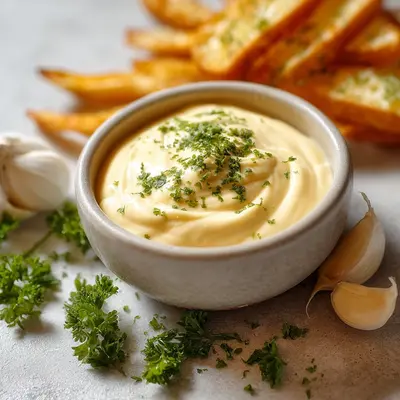 Creamy Garlic Homemade Aioli Recipe