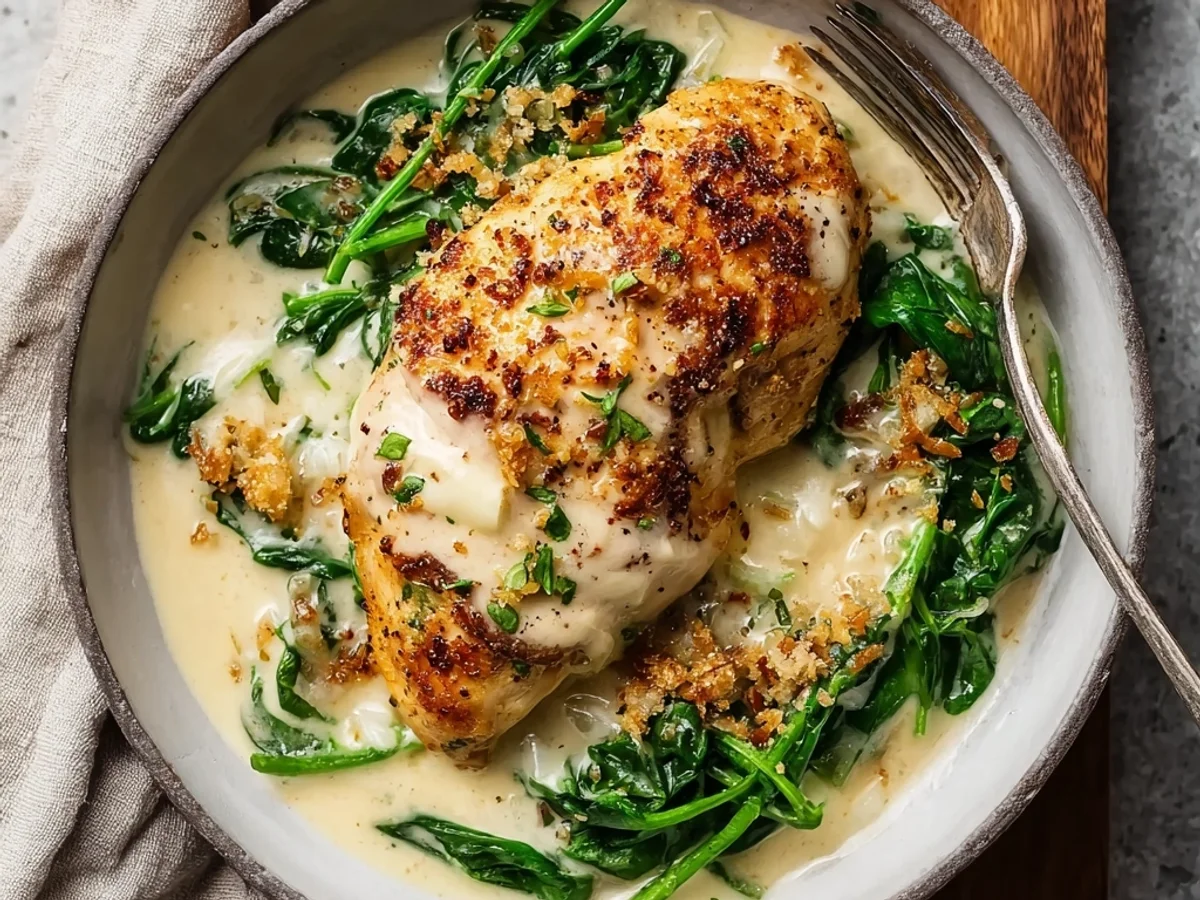 Creamy Garlic Parmesan Chicken Breast in 30 Minutes - Featured Image