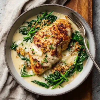 Creamy Garlic Parmesan Chicken Breast in 30 Minutes
