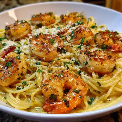 Creamy Garlic Shrimp Pasta: Easy 30-Minute Dinner
