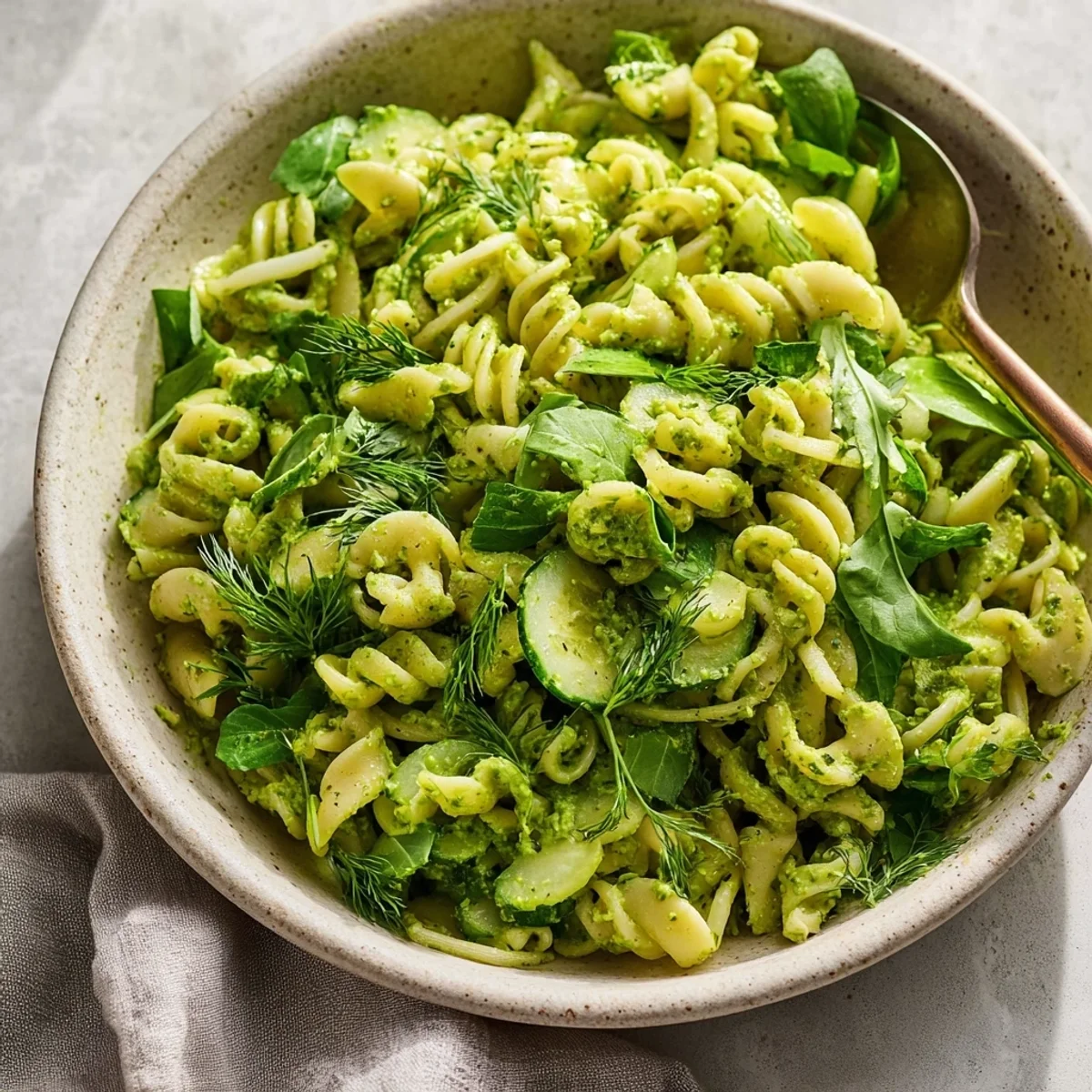 Creamy Green Goddess Pasta Salad: Easy & Fresh