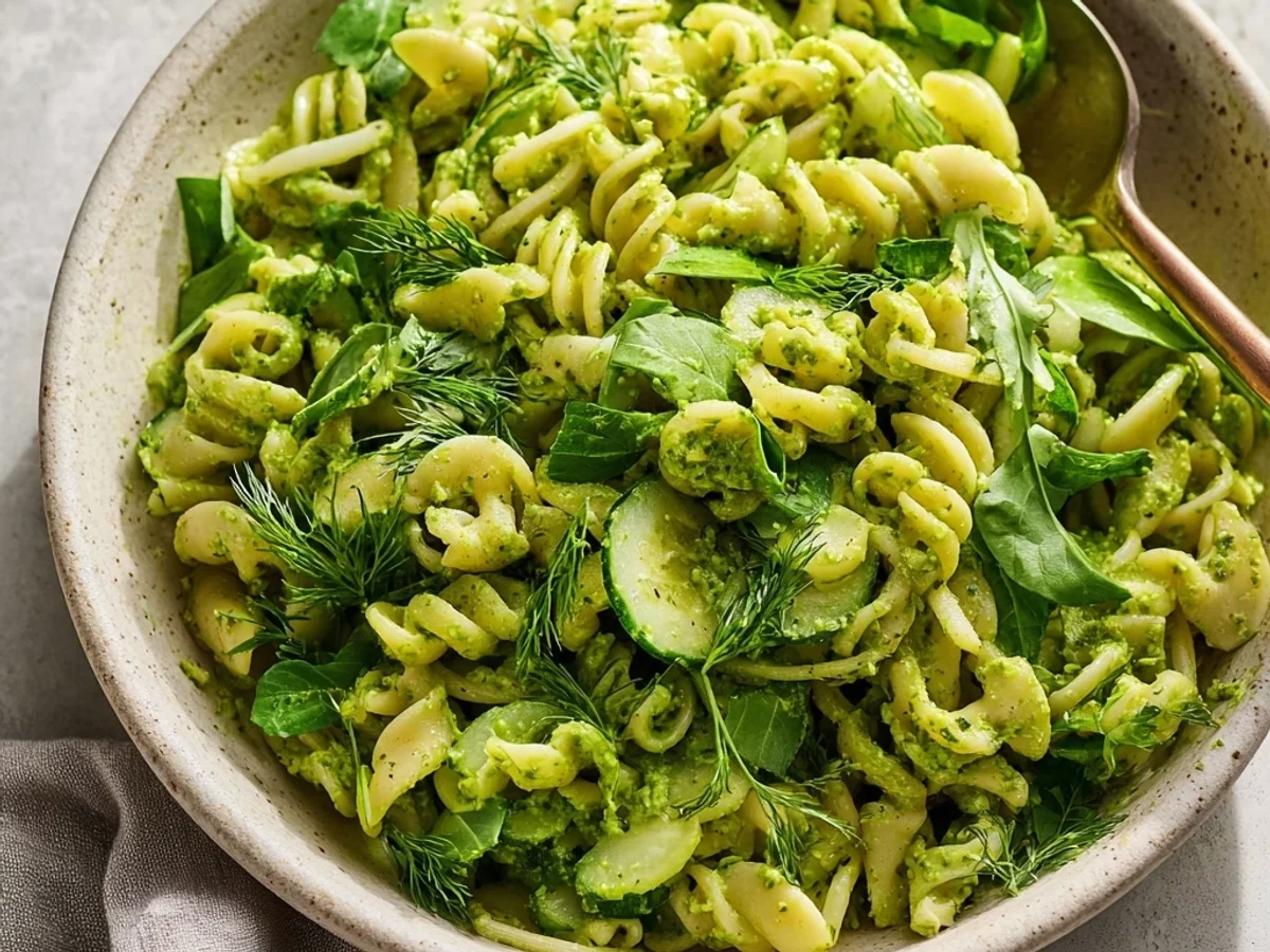 Creamy Green Goddess Pasta Salad: Easy & Fresh - Featured Image