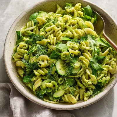 Creamy Green Goddess Pasta Salad: Easy & Fresh