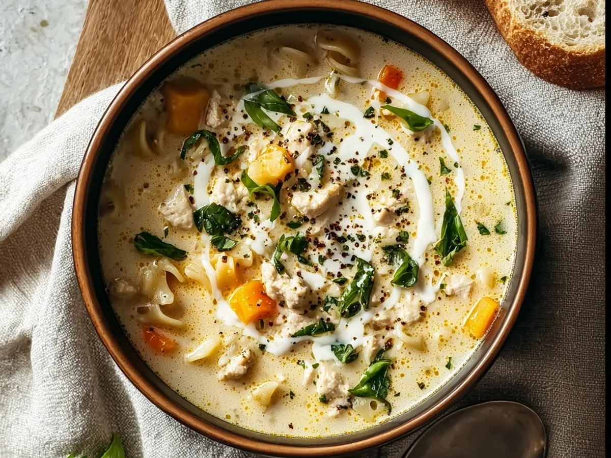 Creamy Italian Ground Chicken Soup: Rich & Easy - Featured Image