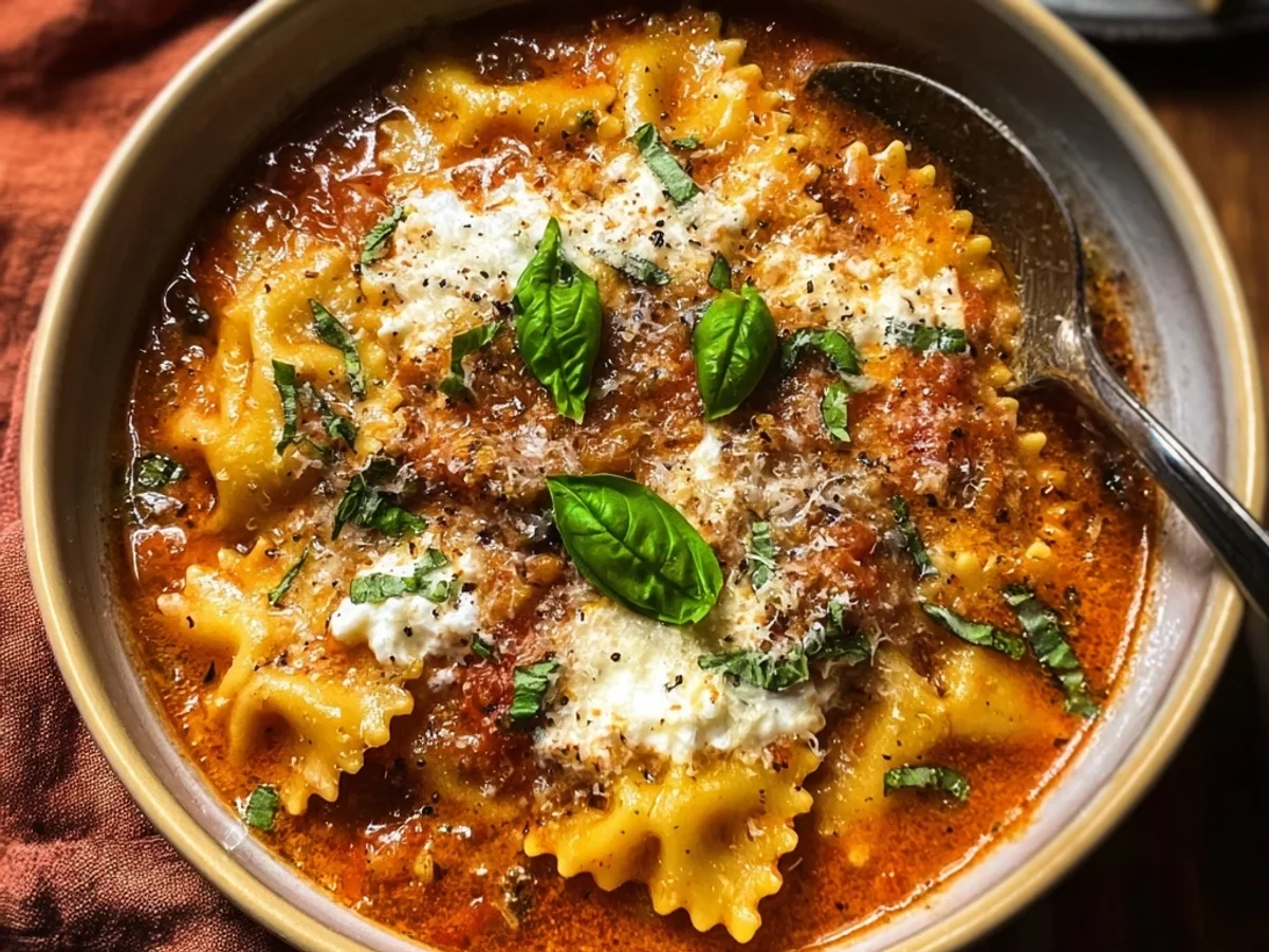 Creamy Lasagna Soup: Simple Weeknight Comfort - Featured Image