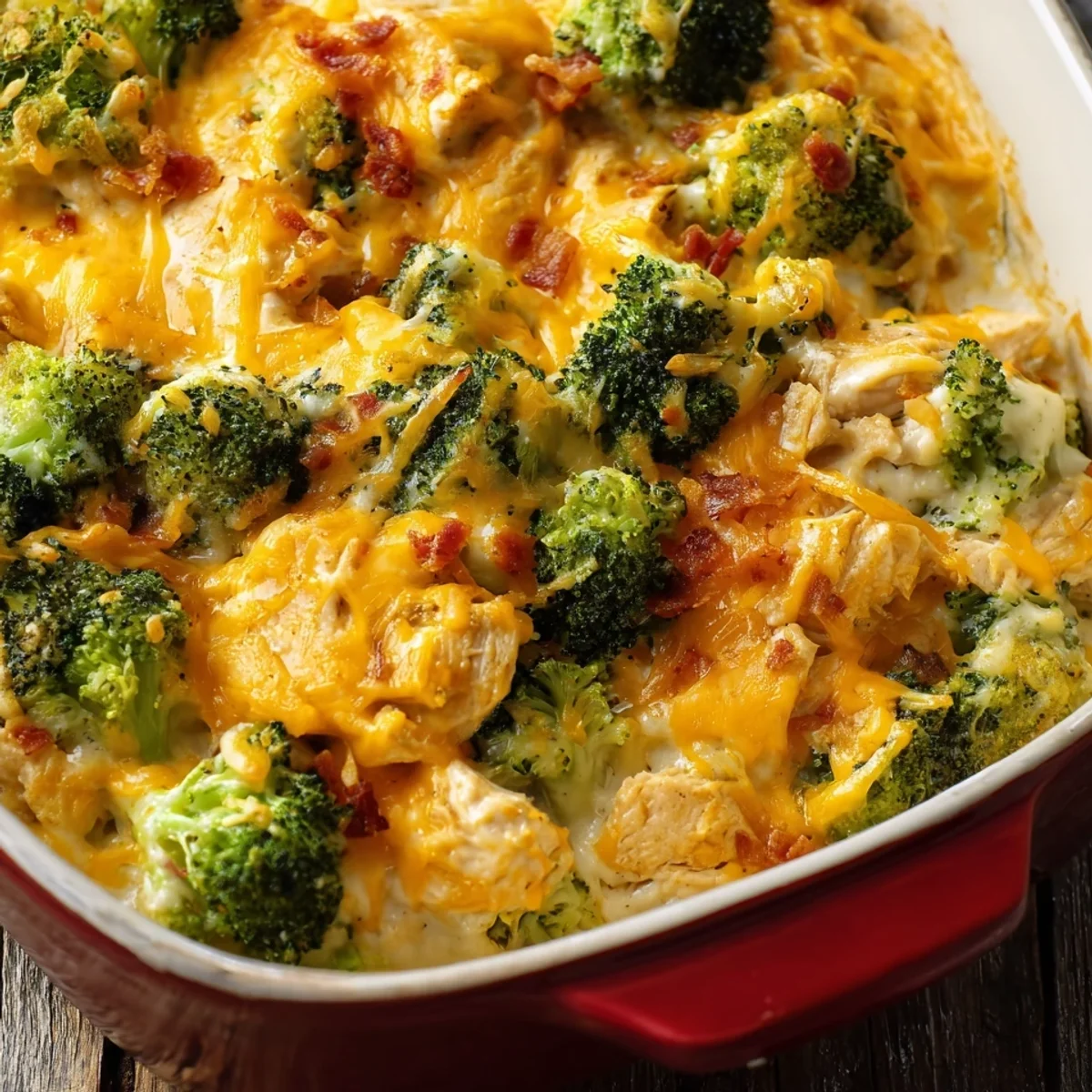 Creamy Low Carb Chicken Casserole