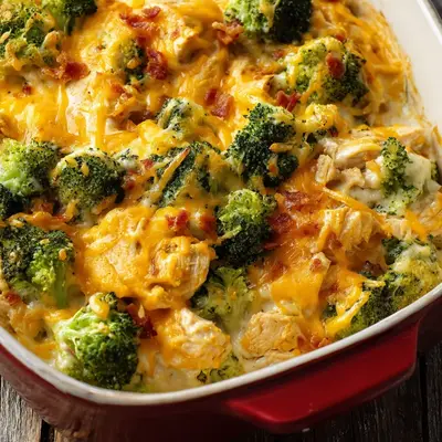 Creamy Low Carb Chicken Casserole