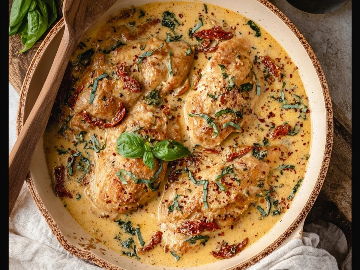 Creamy Marry Me Chicken: Sun-Dried Tomato Sauce - Featured Image