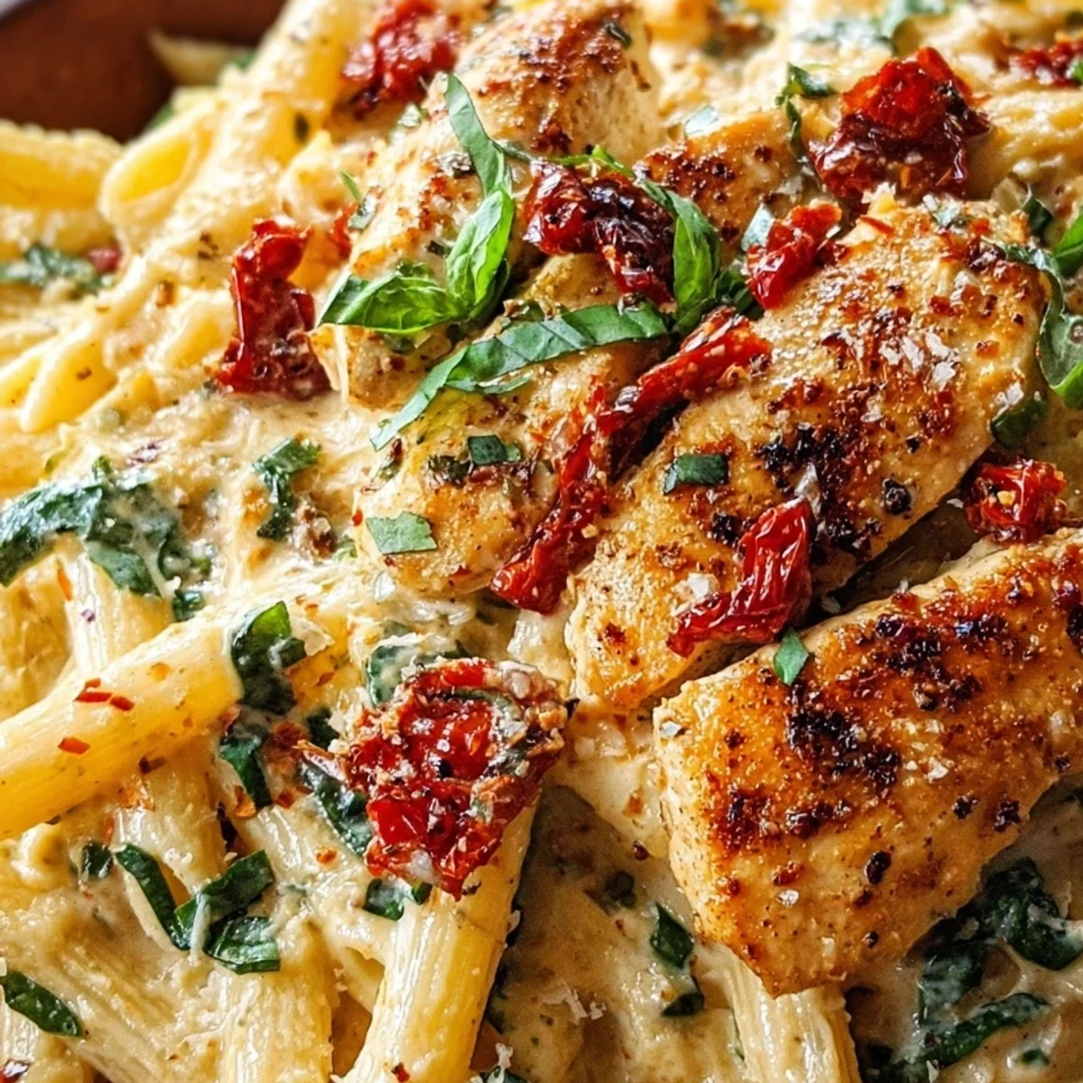 Creamy Parmesan Marry Me Chicken Pasta