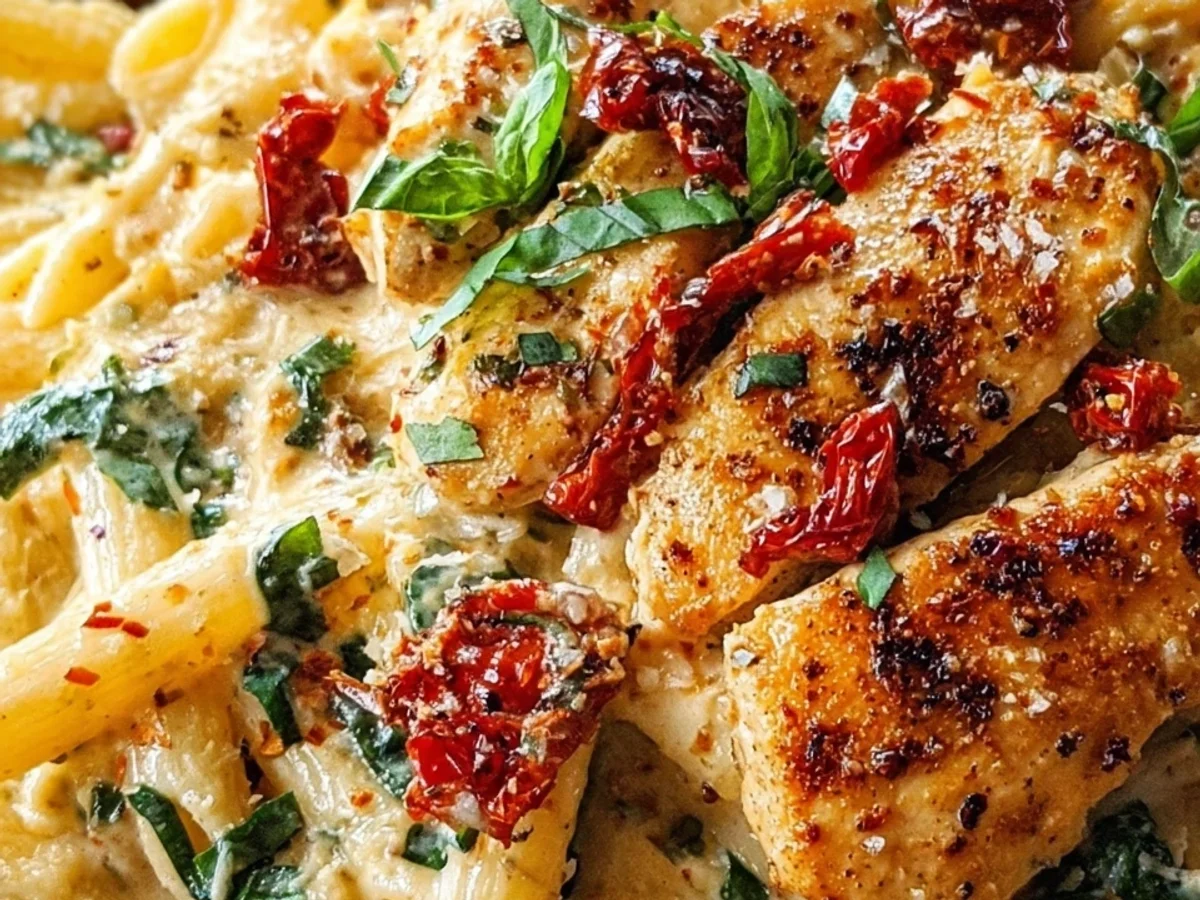 Creamy Parmesan Marry Me Chicken Pasta - Featured Image