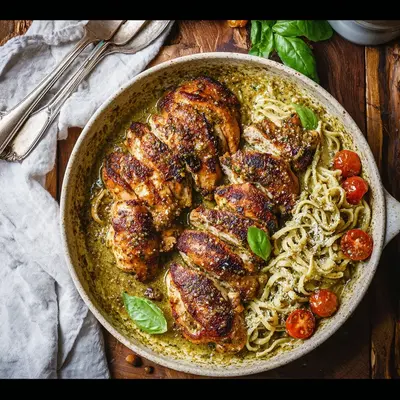 Creamy Pesto Chicken: A Simple Weeknight Delight