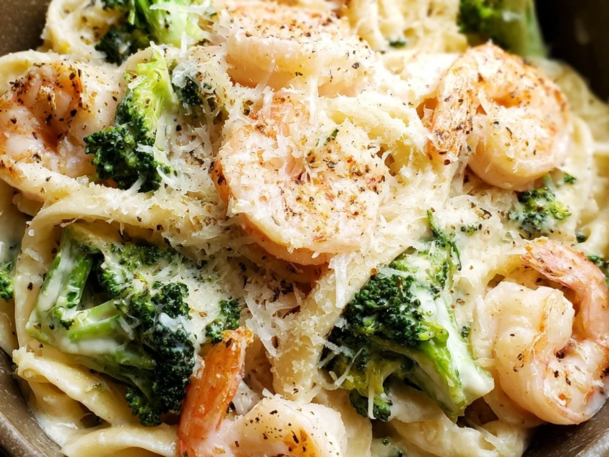 Creamy Shrimp & Broccoli Pasta: Easy Weeknight Meal - Featured Image