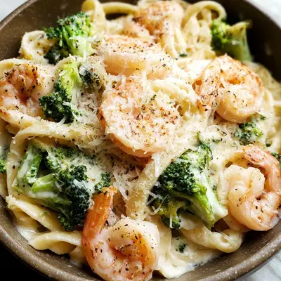 Creamy Shrimp & Broccoli Pasta: Easy Weeknight Meal