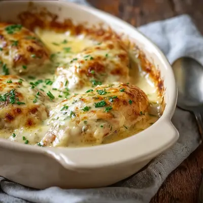 Creamy Smothered Cheesy Sour Cream Chicken Recipe