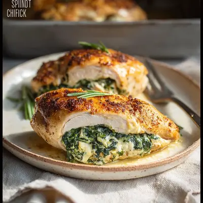 Creamy Spinach Stuffed Chicken: A Weeknight Treat