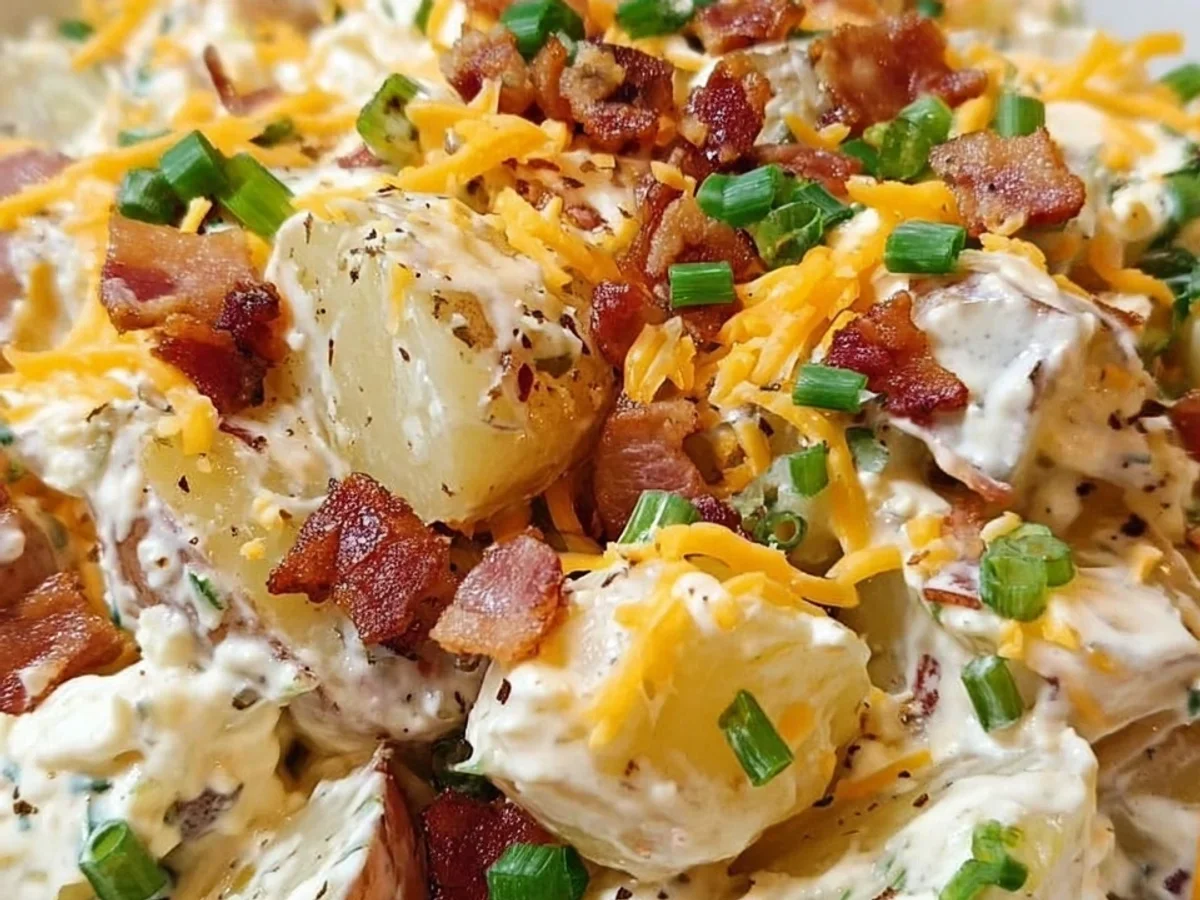 Creamy Steakhouse Potato Salad Bites: A Flavorful Starter - Featured Image