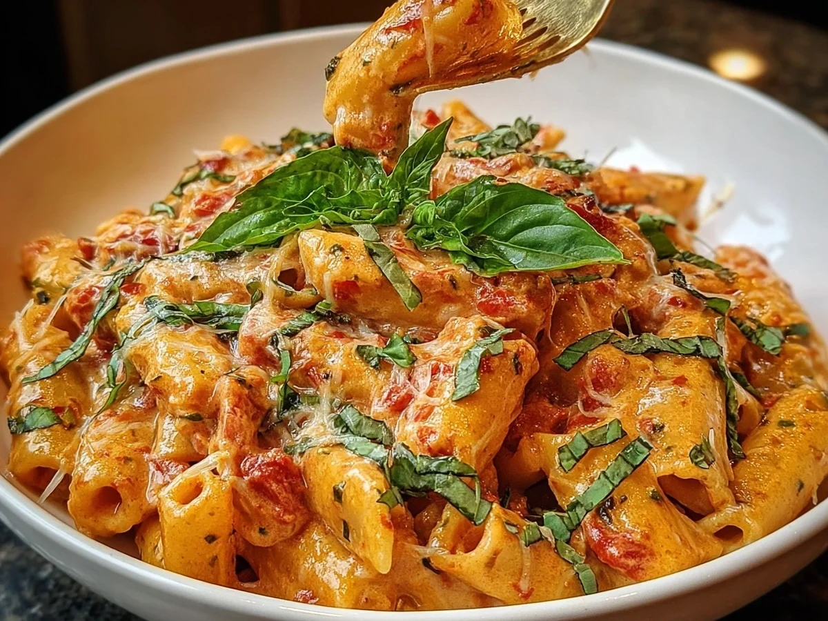Creamy Tomato Garlic Pasta: Quick & Easy Italian Dinner - Featured Image