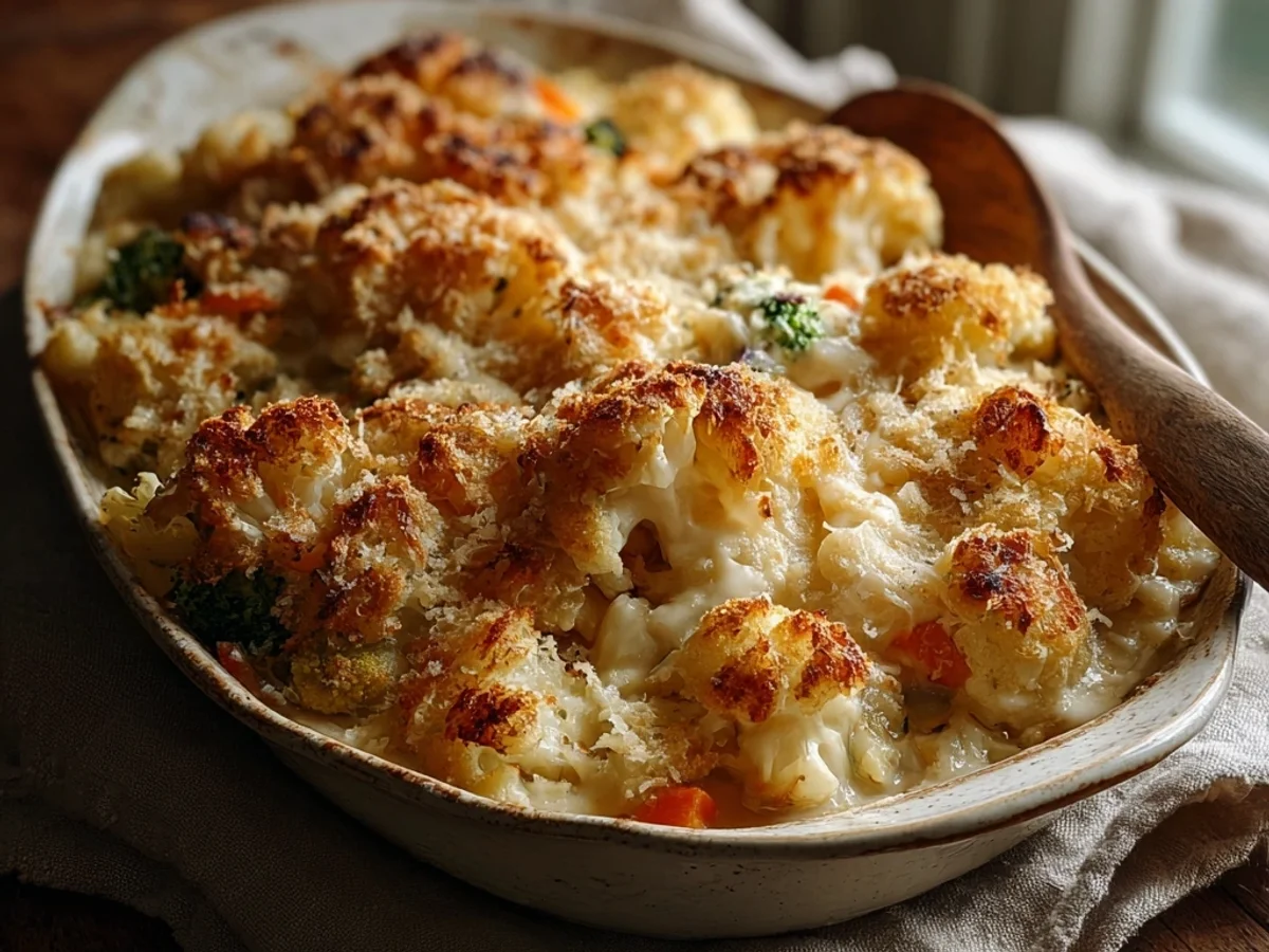 Creamy Winter Vegetable Bake: A Hearty Dish - Featured Image