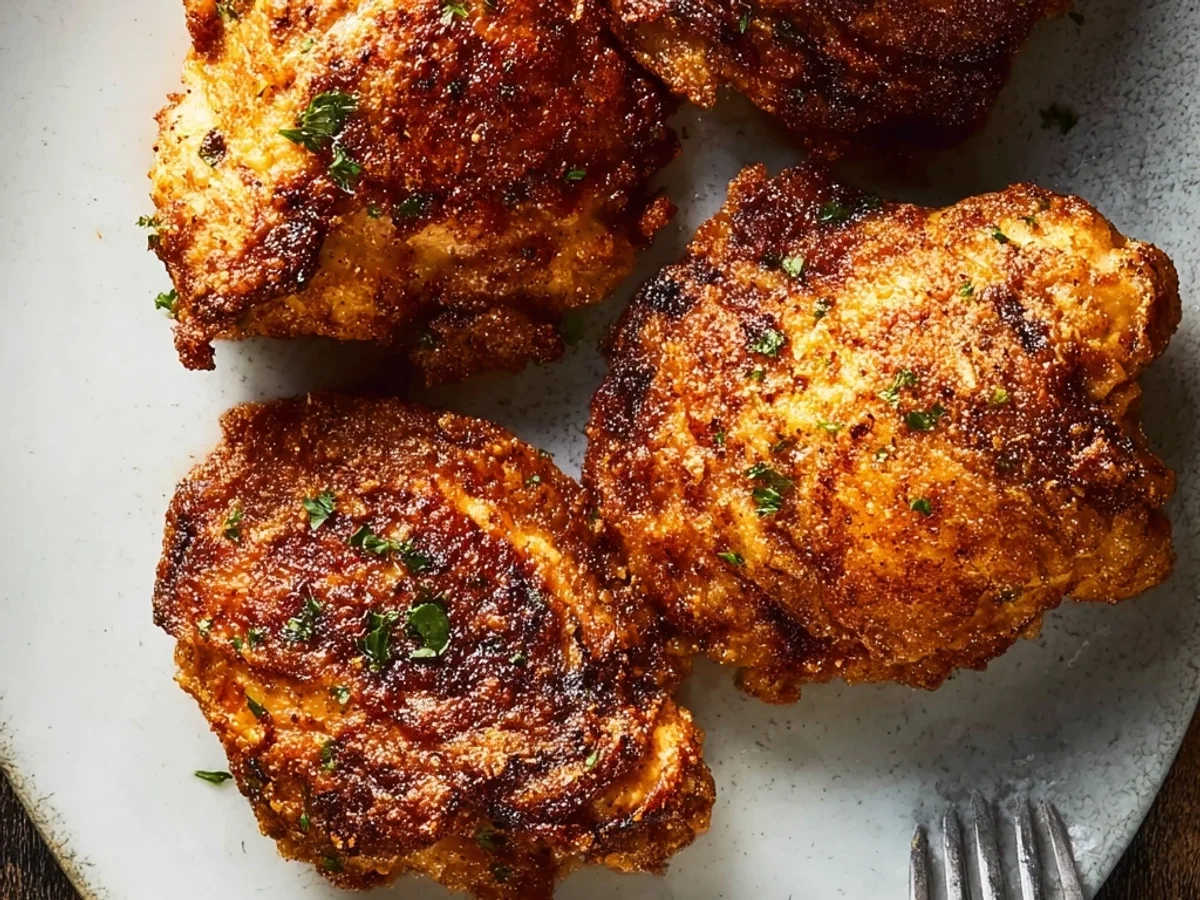 Crispy Air Fryer Chicken Thighs: My Weeknight Secret - Featured Image