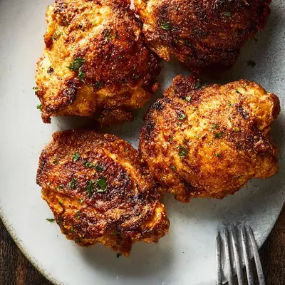 Crispy Air Fryer Chicken Thighs: My Weeknight Secret