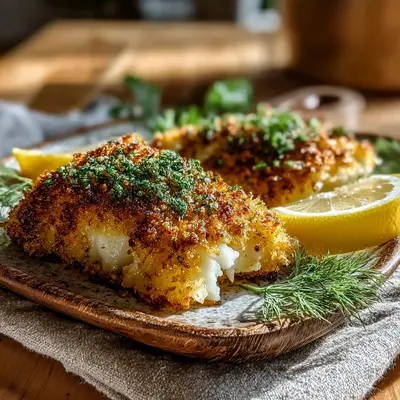 Crispy Air Fryer Parmesan Crusted Cod: Fast & Flavorful