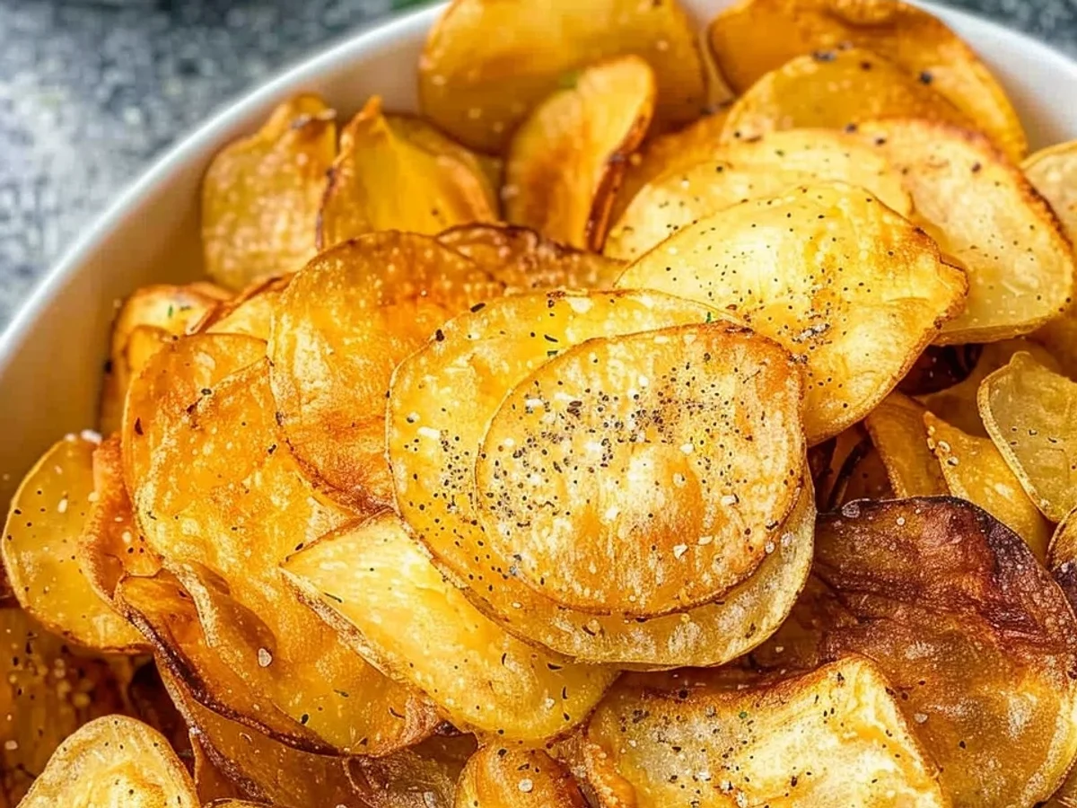 Crispy Air Fryer Potato Chips: Easy Homemade Crunch - Featured Image