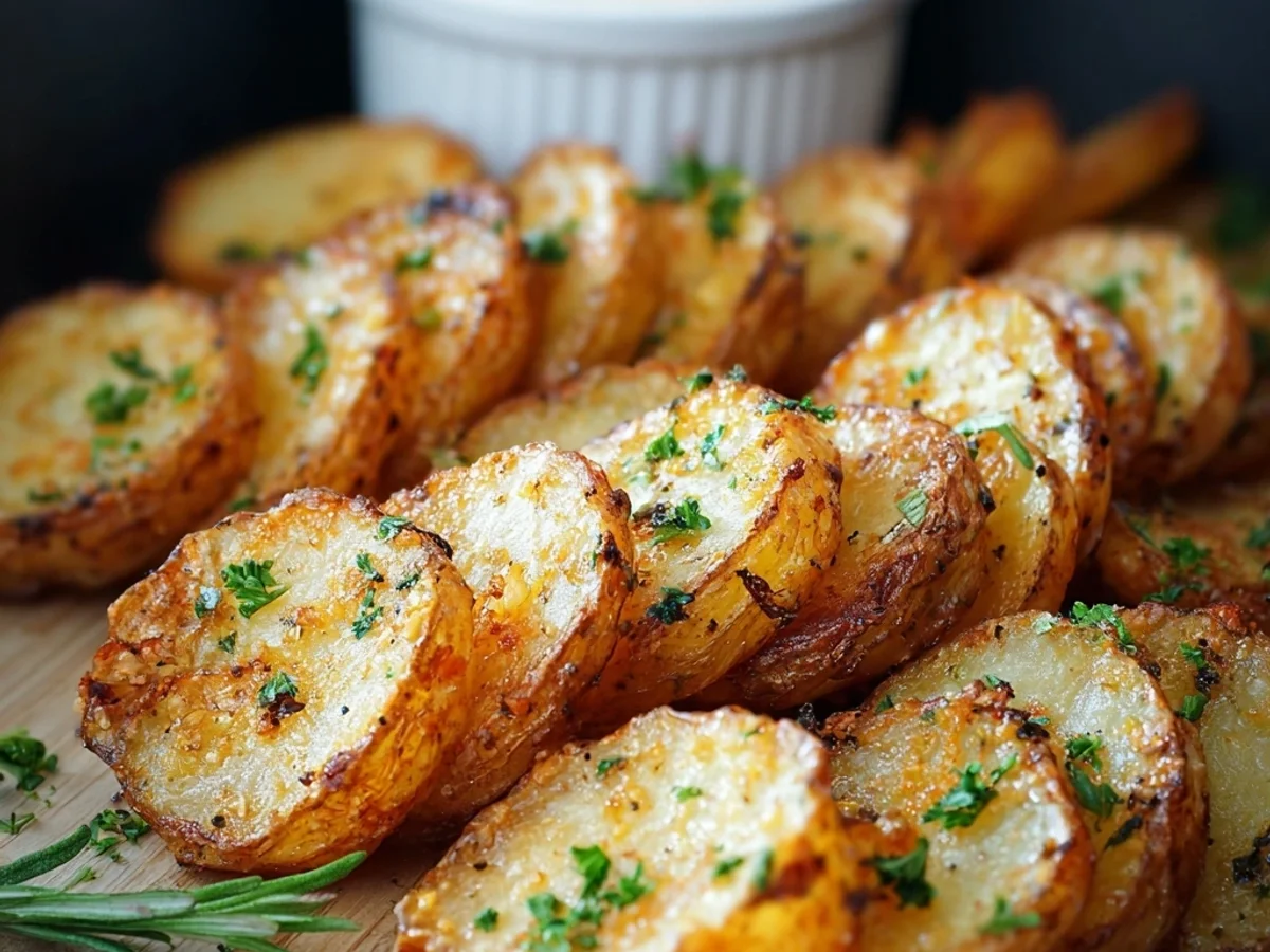 Crispy Air Fryer Sliced Potatoes: Easy Weeknight Side - Featured Image