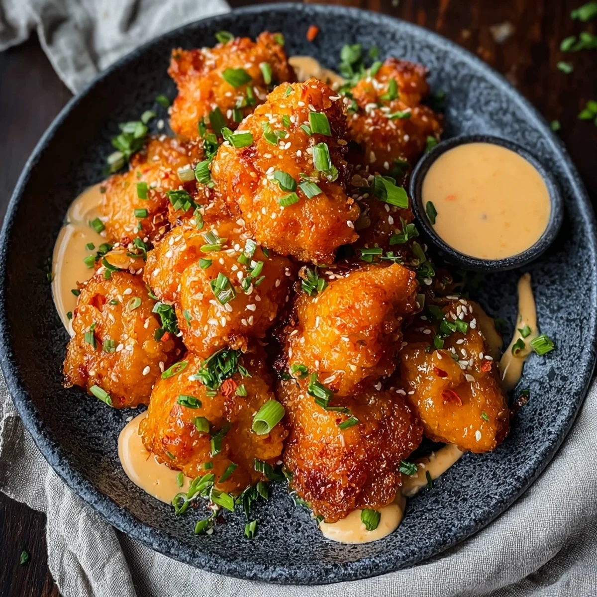 Crispy Bang Bang Chicken with Sweet Spicy Sauce