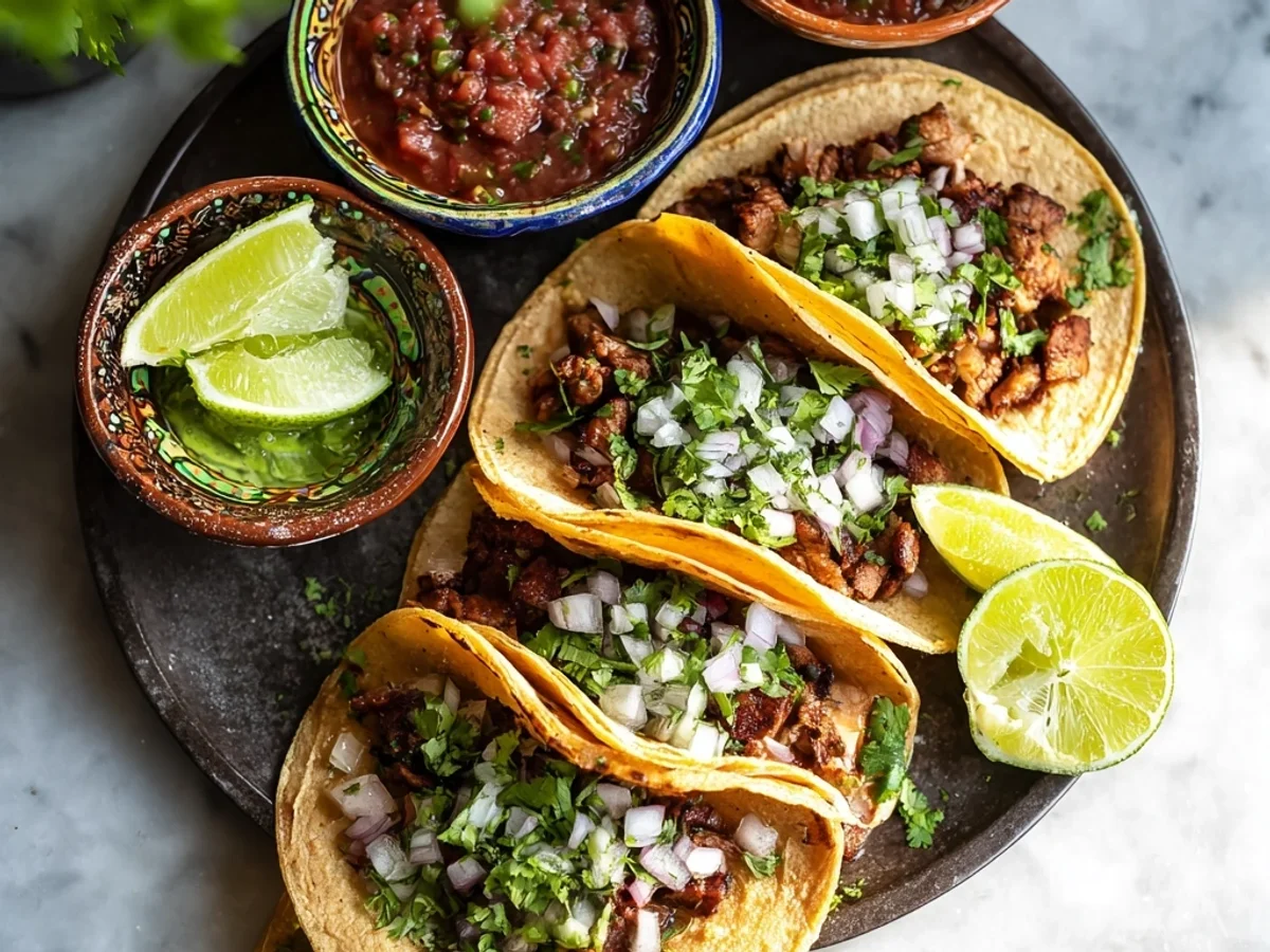 Crispy Carnitas: Authentic Mexican Street Tacos Recipe - Featured Image