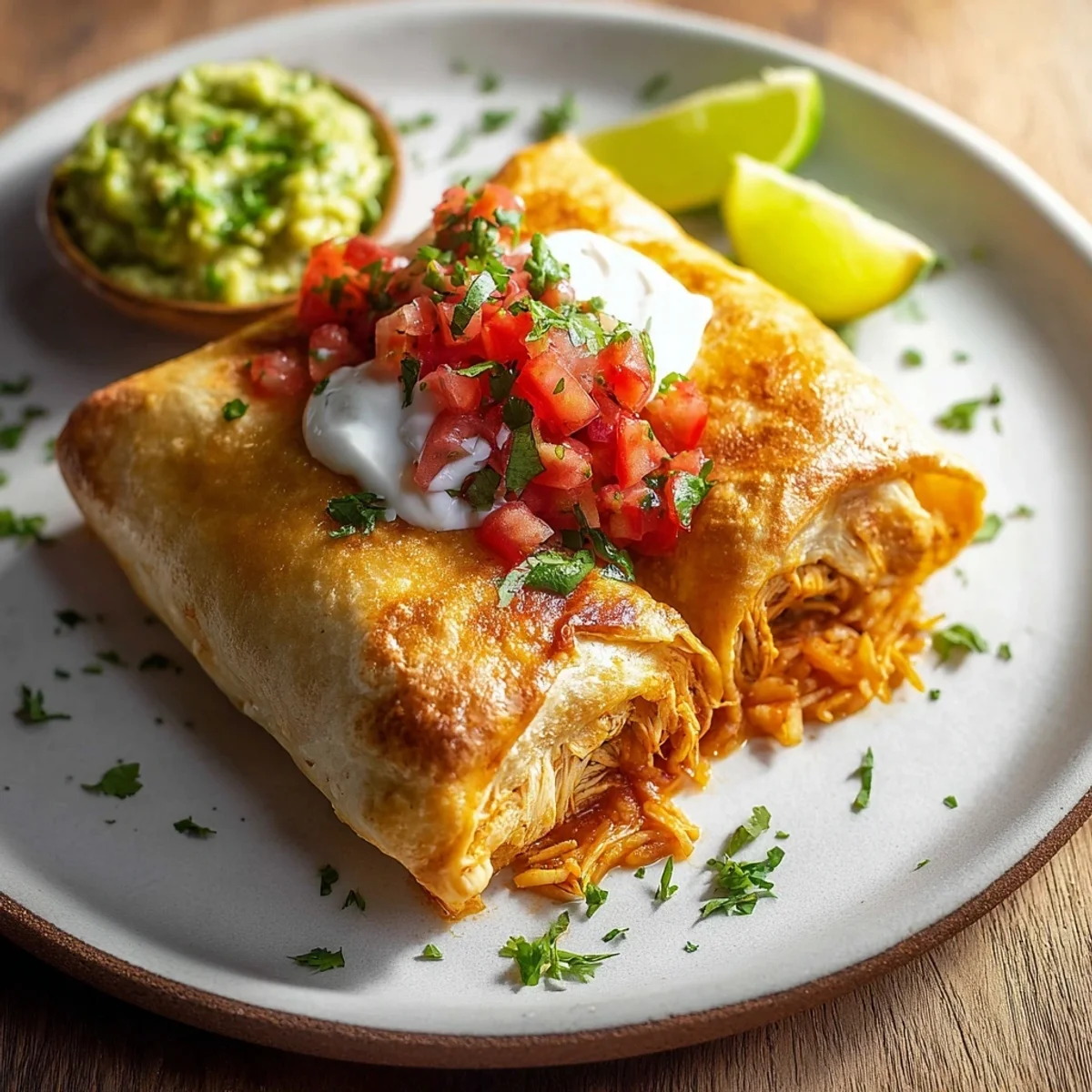Crispy Chicken Chimichangas: My Kitchen Adventure