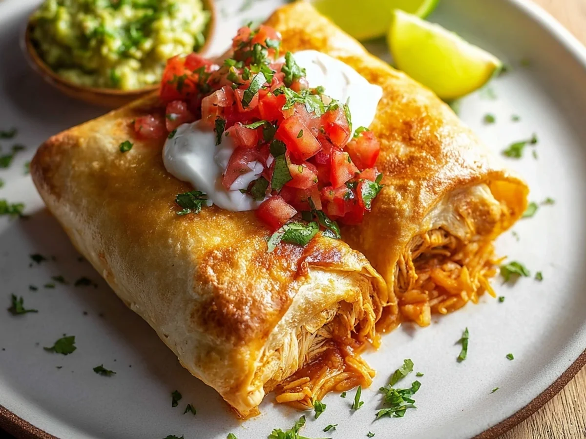 Crispy Chicken Chimichangas: My Kitchen Adventure - Featured Image