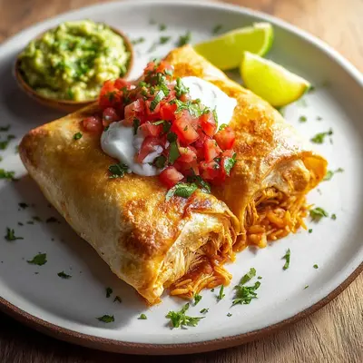 Crispy Chicken Chimichangas: My Kitchen Adventure