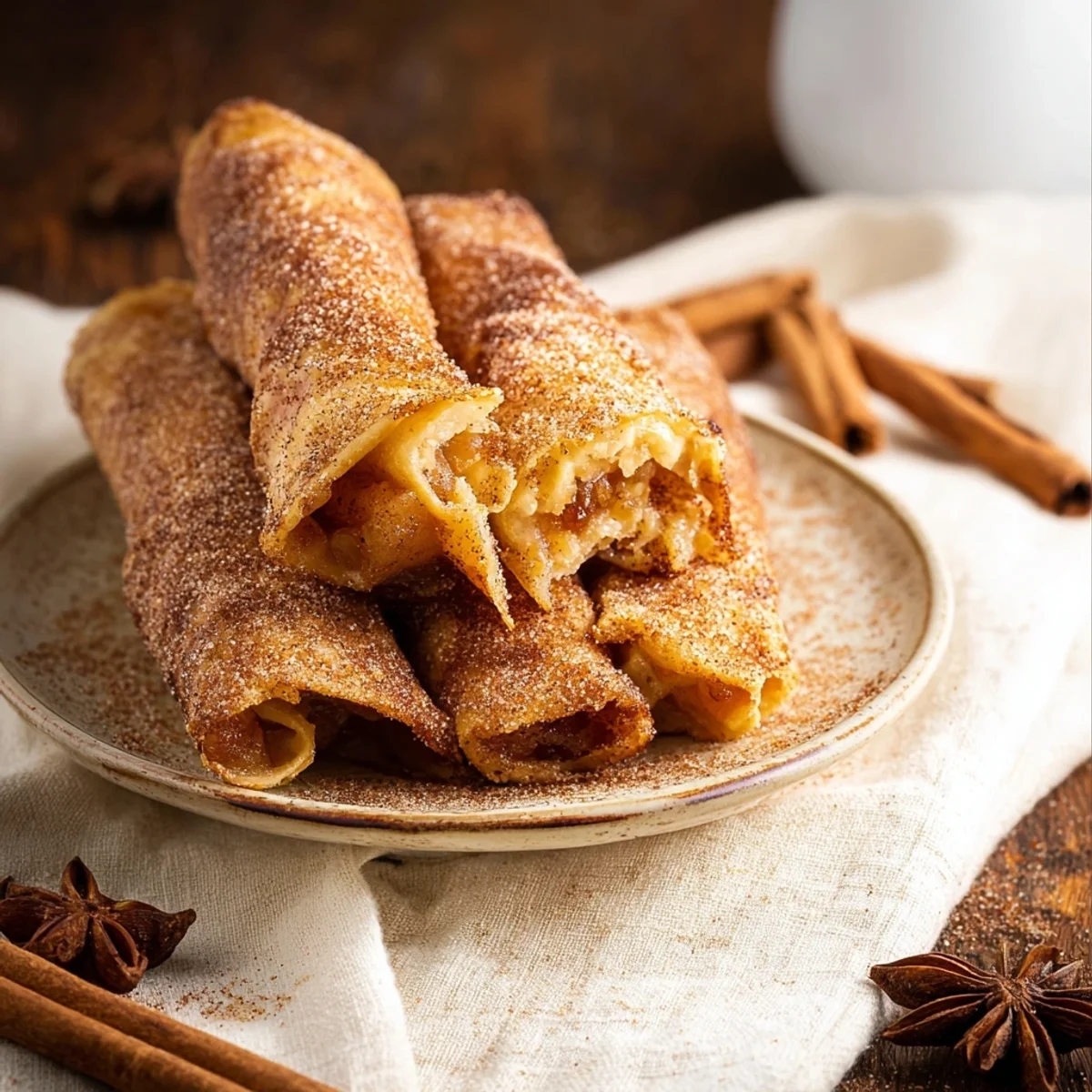 Crispy Easy Air Fryer Apple Pie Taquitos: A Sweet Treat