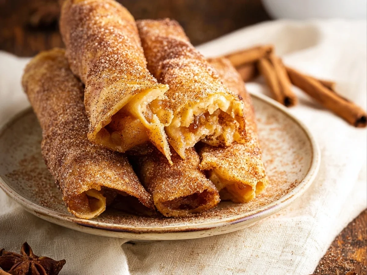 Crispy Easy Air Fryer Apple Pie Taquitos: A Sweet Treat - Featured Image