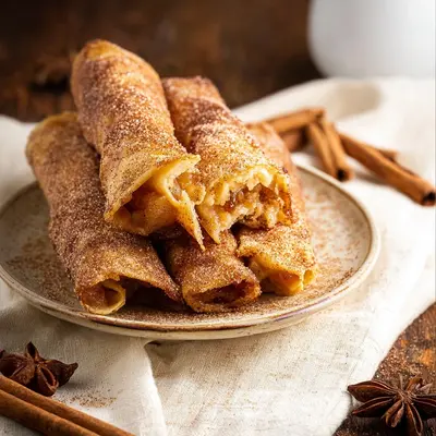 Crispy Easy Air Fryer Apple Pie Taquitos: A Sweet Treat