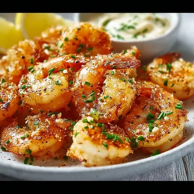 Crispy Garlic Butter Air Fryer Shrimp: Quick & Flavorful