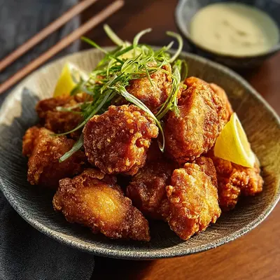 Crispy Japanese Fried Chicken Karaage Recipe
