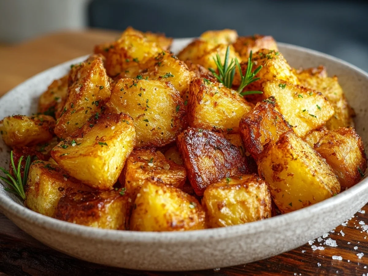 Crispy Roasted Potatoes in Air Fryer: My Weeknight Secret - Featured Image