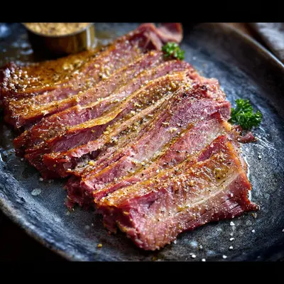 Crispy Slow Cooker Corned Beef: Tender & Flavorful